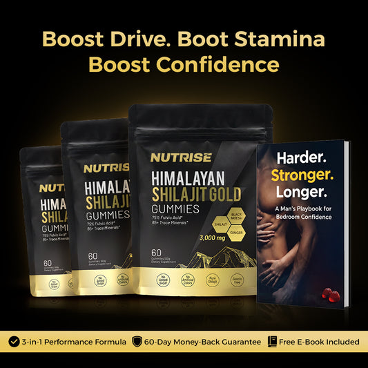 Pure Shilajit Gummies – Now 3in1 Support