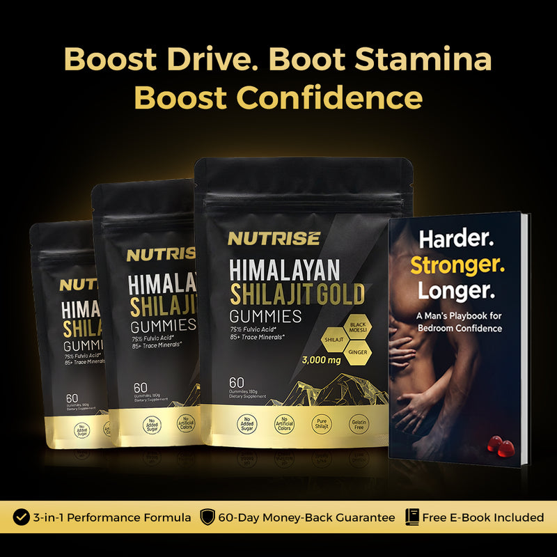 Nutrise™ Pure Shilajit Gummies – Now 3-in-1 Support