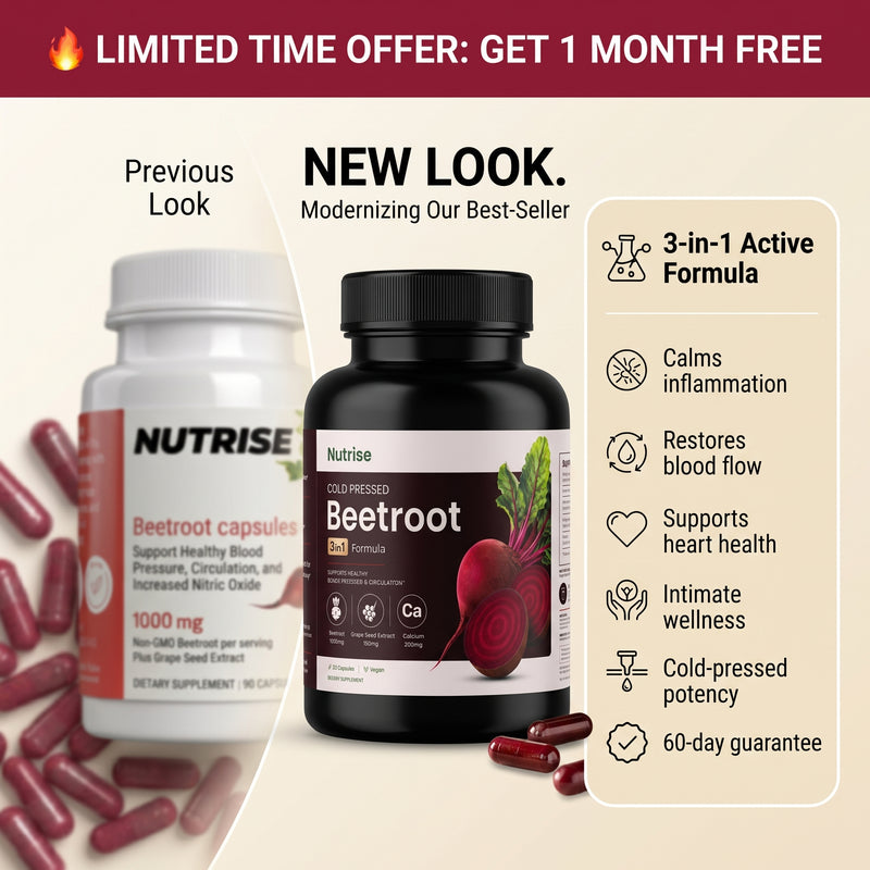 Nutrise Beetroot Circulation+ (3-in-1 Formula)
