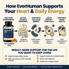 EverHuman CoQ10 PLUS 200mg (Triple-Action Heart Formula)